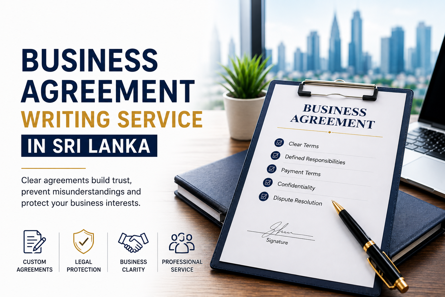 Business Agreement Writing Service in Sri Lanka